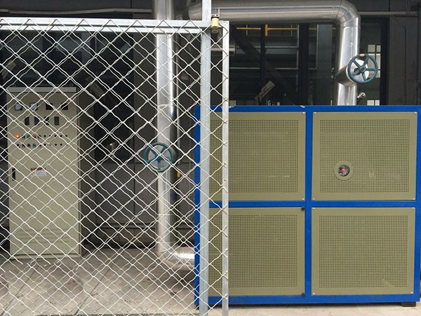 电加热导热油炉-反应釜使用现场